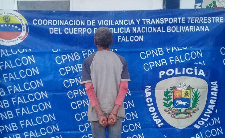 Detenido quincuagenario solicitado por homicidio