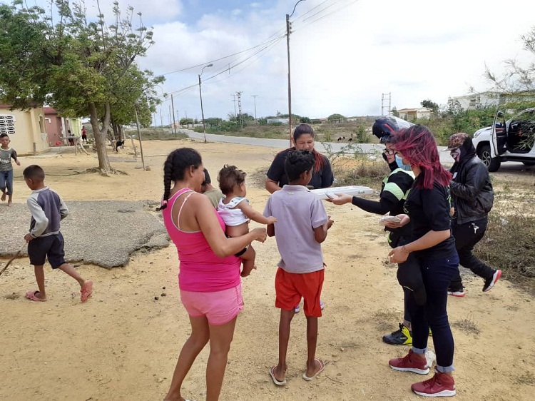 Moteros de Paraguaná participaron del Almuerzo Nacional en Los Taques
