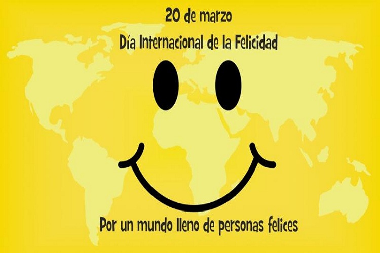 20 de marzo se celebra el Día Internacional de la Felicidad