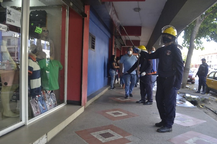 Comisión Anticovid se desplegó en la avenida Manaure de Coro