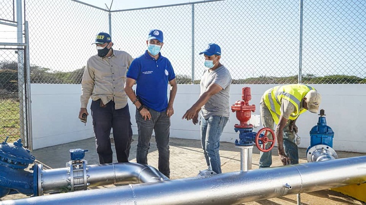 Avanzan  trabajos de rehabilitación de estación sur y E/B Jadacaquiva