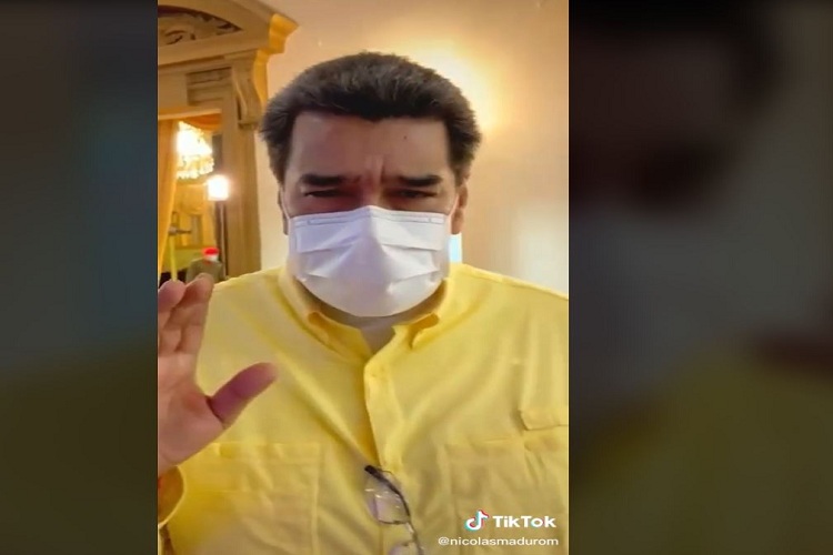 Video tik tok de Maduro llega casi a un millón de visitas