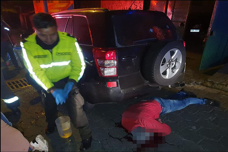Falconiano fue asesinado durante tiroteo en Quito