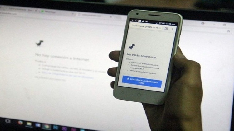 Reportan fallas de internet en Caracas y otros estados este jueves