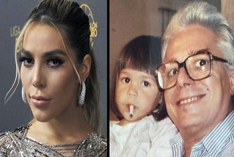 Frida Sofía publica foto de niña junto a su abuelo: “Perdón, no tenía cómo grabarlo manoseándome”