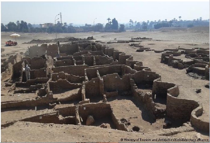 Descubren en Egipto la «ciudad dorada perdida» de Luxor de 3.000 años de antigüedad