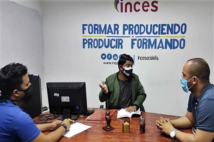 Inces y la Unesr establecen plan de abordaje formativo