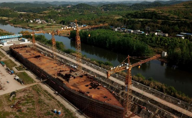 China construye una réplica de tamaño real del Titanic