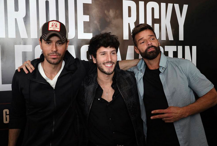 Ricky Martin, Enrique Iglesias y Sebastián Yatra  alistan gira