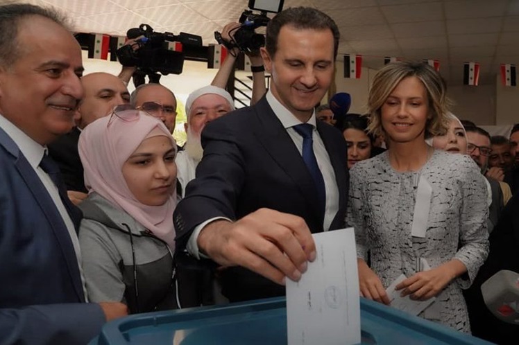 Bashar al-Assad gana las elecciones presidenciales de Siria