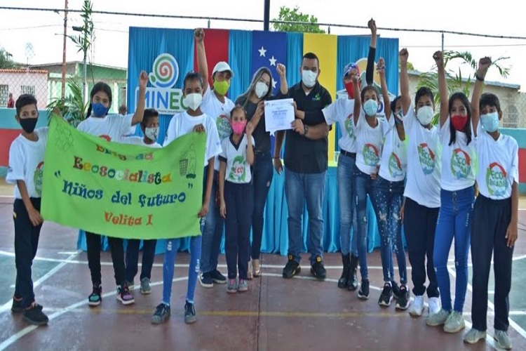Ecobrigadas celebraron con un reto el Día Mundial de Reciclaje