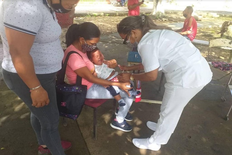 Jornada de vacunación «Las Américas» llega a Mirimire