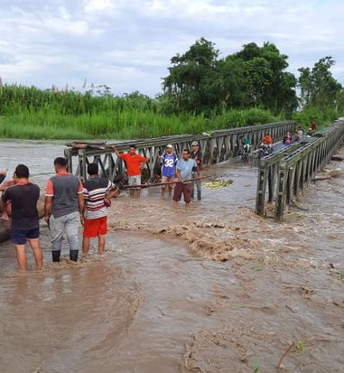 Denuncian emergencia por desbordamiento de ríos en Machiques, Guajira y el Sur del Lago