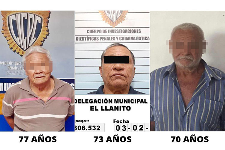 A la cárcel tres adultos mayores por abuso sexual de menores en Táchira, Miranda y Portuguesa (+MP)