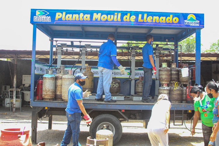 Gasfalca  abasteció de GLP al sector La Guinea y Las Panelas