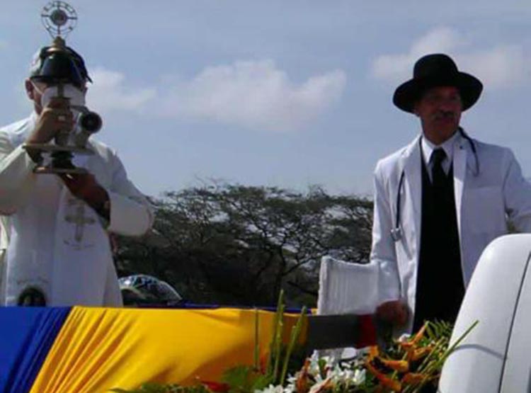 Así recibió Paraguaná la reliquia del beato José Gregorio Hernández