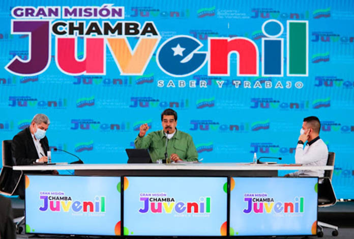 Nicolás Maduro exhorta a la Misión Chamba Juvenil a duplicar esfuerzos para garantizar atención e inclusión de jóvenes