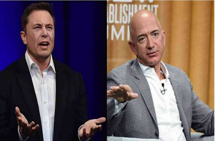 Elon Musk y Jeff Bezos, combate de jefes en el espacio