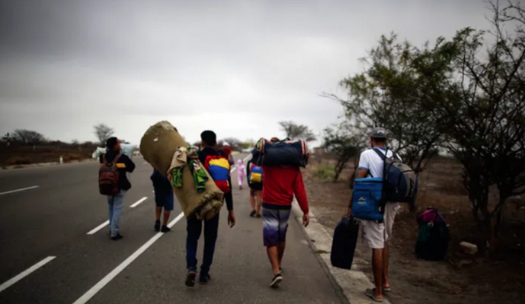 Colombia recibió los primeros migrantes venezolanos deportados de EE.UU.