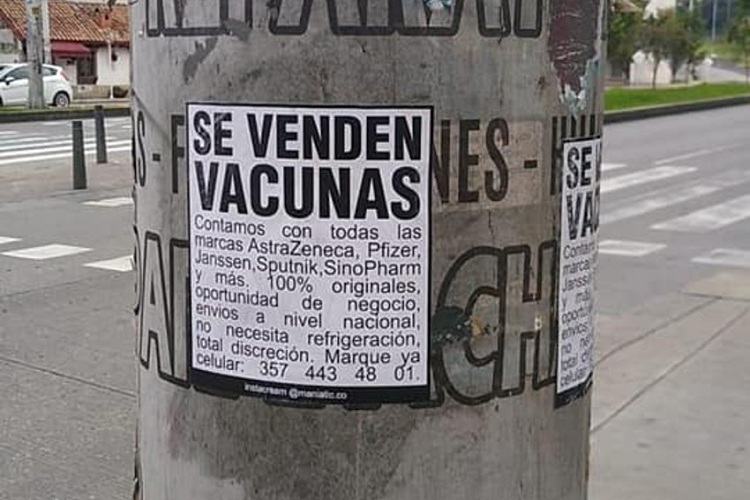 Piden investigar la venta ilegal de vacunas contra la Covid-19 en Venezuela