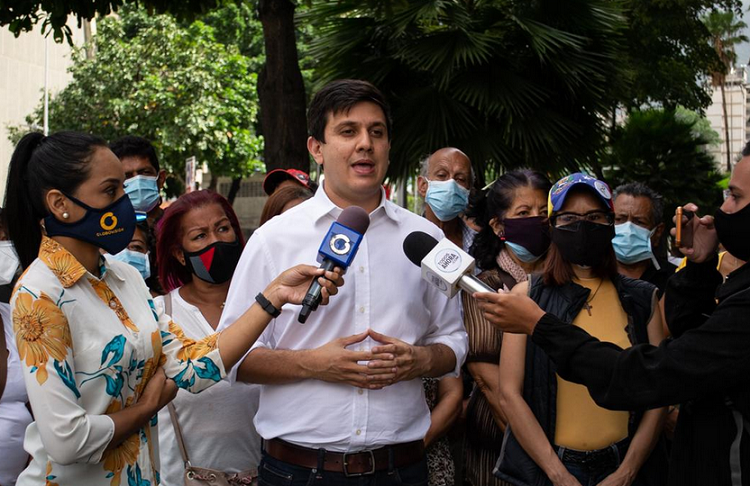 Jesús Armas: Caracas está seca por la corrupción, no por las sanciones