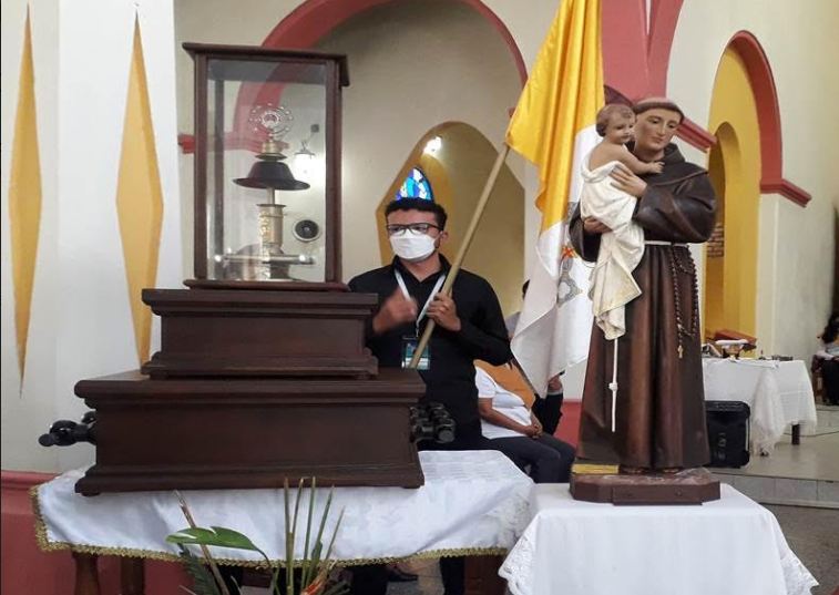 Reliquia del beato José Gregorio Hernández peregrinó a San Antonio de Padua de Coro