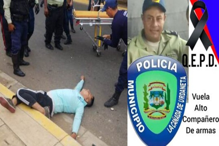 Zulia: Un Poliurdaneta muerto y otro herido luego de estrellarse con la moto contra base del metro en Maracaibo