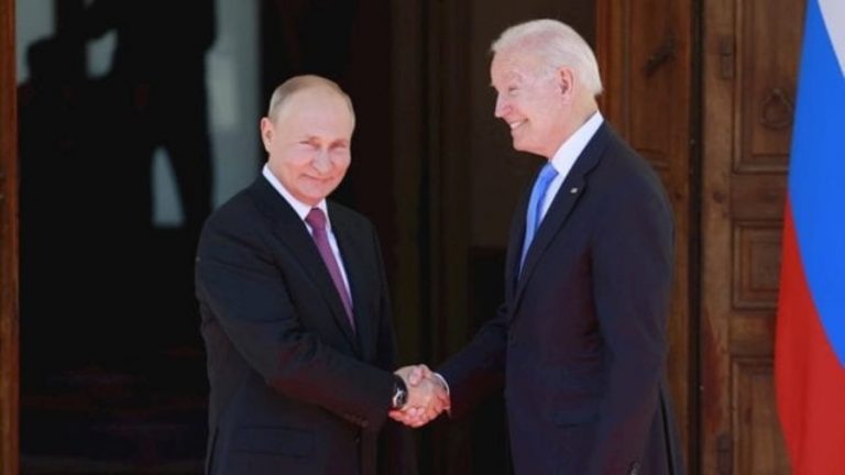 La primera reunión entre Putin y Biden duró casi dos horas, según el Kremlin