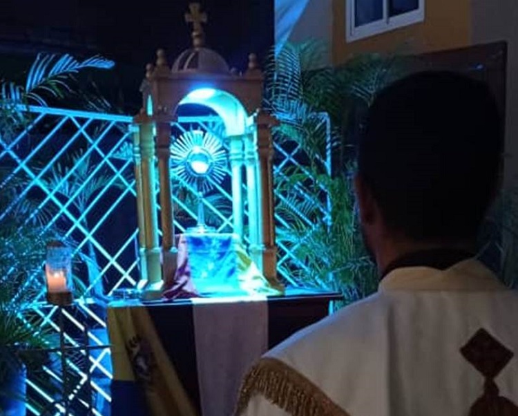 Arquidiócesis de Coro renovó el acto de consagración de Venezuela al Santísimo Sacramento del Altar