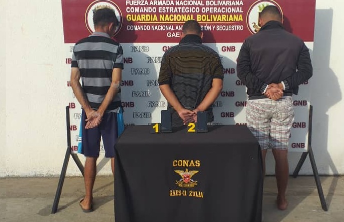 Zulia: Detenidos tres sujetos aliados a presos del retén de Cabimas para extorsionar