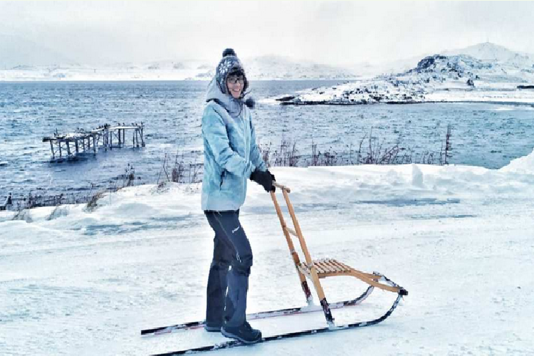 Pasó la cuarentena sola en el Ártico: “No usé mascarilla durante 7 meses”