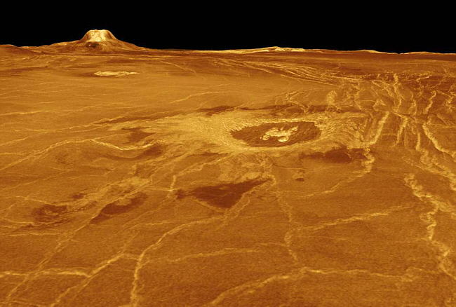 Hallan características planetarias inesperadas en Venus