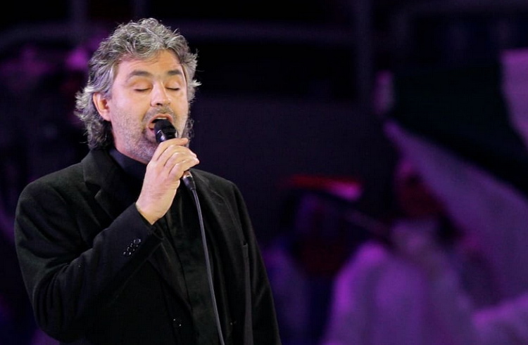 Andrea Bocelli cantará en la ceremonia de apertura de la Eurocopa