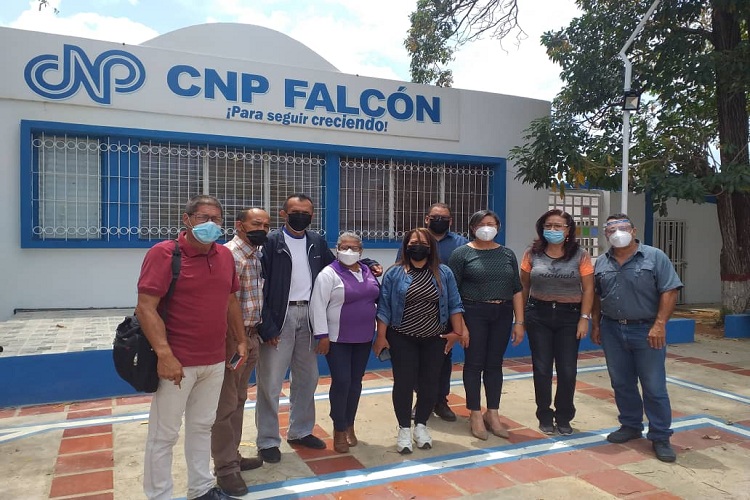 Directivas del CNP-Falcón y Paraguaná recibieron a presidenta del CLEF
