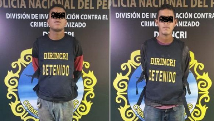 Policía de Perú atrapa a dos venezolanos robando en una estación de servicio