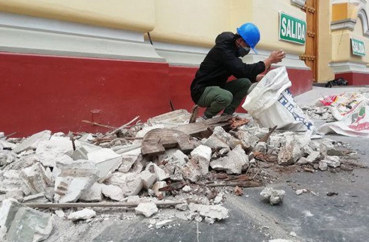 Continúan réplicas | Van más de 700 heridos por sismo en Perú
