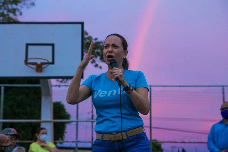 María Corina Machado: La mayor amenaza del régimen es la sociedad que no se deja comprar