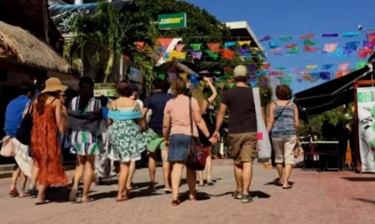 Turismo internacional en México marca repunte del 198,5%