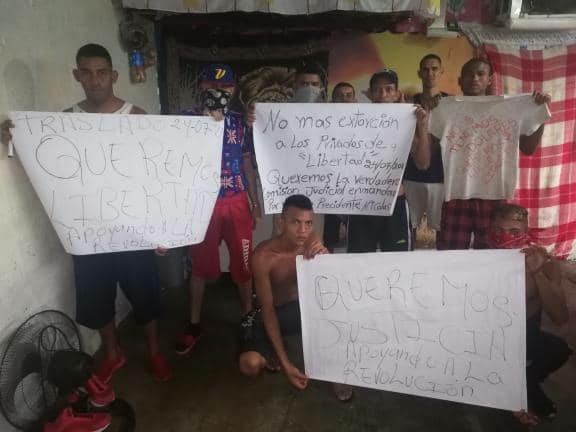 Reos del retén de San Carlos de Zulia inician huelga de hambre (+video)