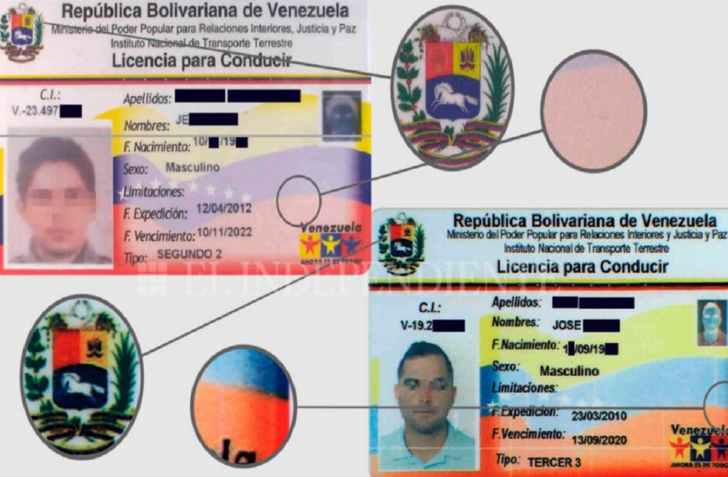 Más de 400 detenidos en España por usar permisos de conducir venezolanos falsos