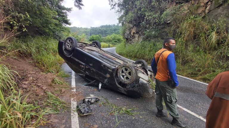 Una mujer pierde la vida en accidente vial en la carretera de Escuque