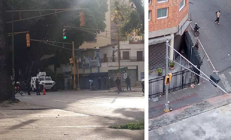 Bandas mantienen sitiado el oeste de Caracas