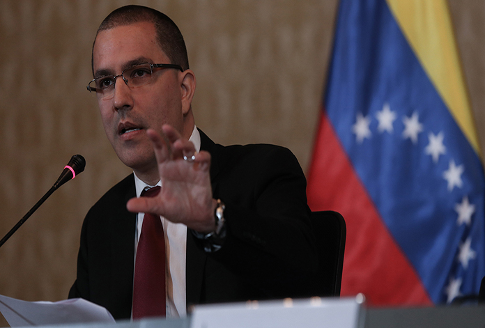 Arreaza sobre acusaciones desde Colombia: “Otra vez usan a Venezuela para tratar de ocultar la tragedia de su país”