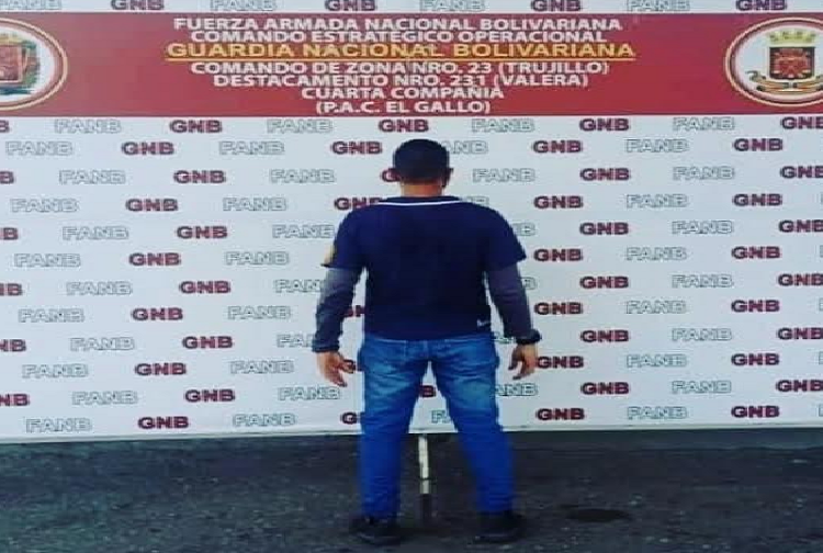 Venganza criminal: GNB detiene a hombre por abuso sexual a una adolescente en Trujillo