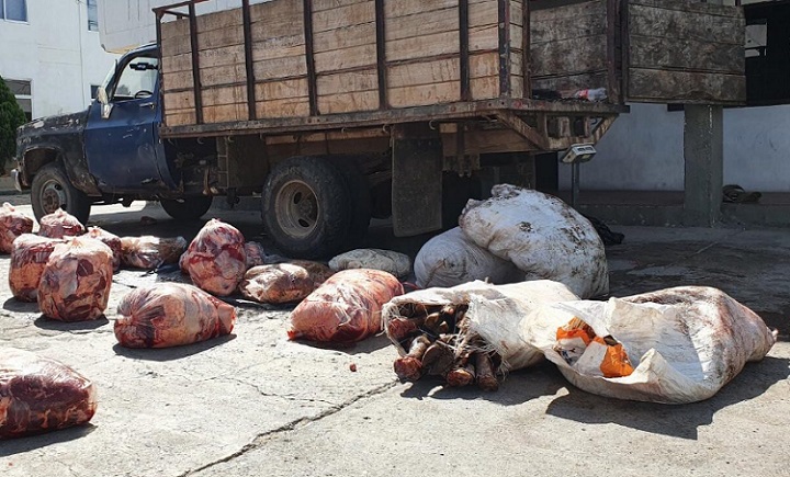 Presos 11 policías colombianos por facilitar contrabando de carne venezolana