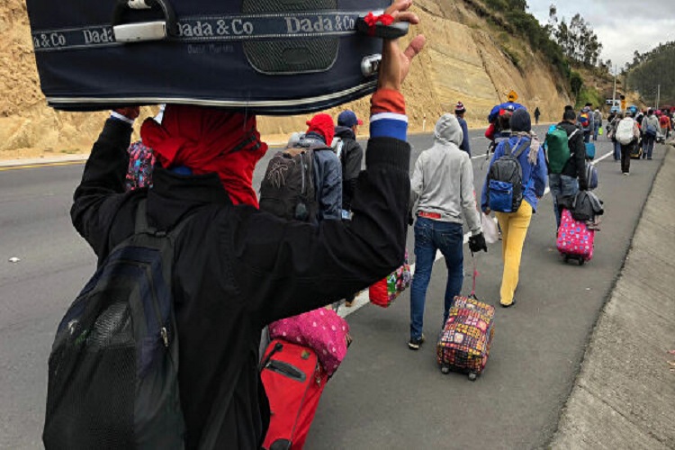 ONG: Cada día migran 1.400 venezolanos en busca de mejores condiciones de vida