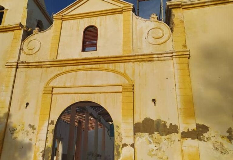 Gobernación del estado Falcón inicia trabajos de recuperación en la iglesia del Hato