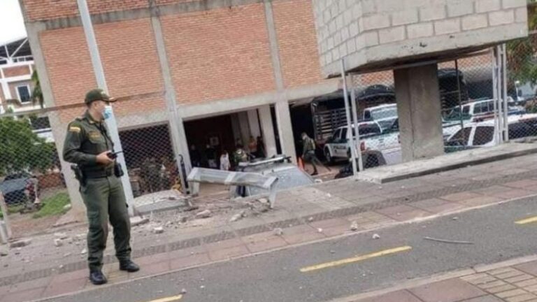 14 heridos por atentado en estación de Policía en Cúcuta