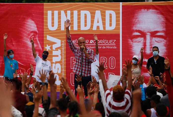 Héctor Rodríguez sobre primarias: “El estado Miranda sobrepasó cualquier expectativa”