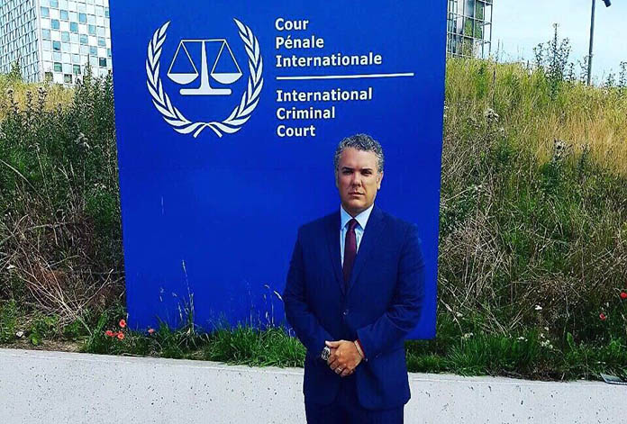 Iván Duque sobre informe de la CPI: “Celebramos que la Fiscalía de ese tribunal concluya que se cometieron crímenes de lesa humanidad en Venezuela”